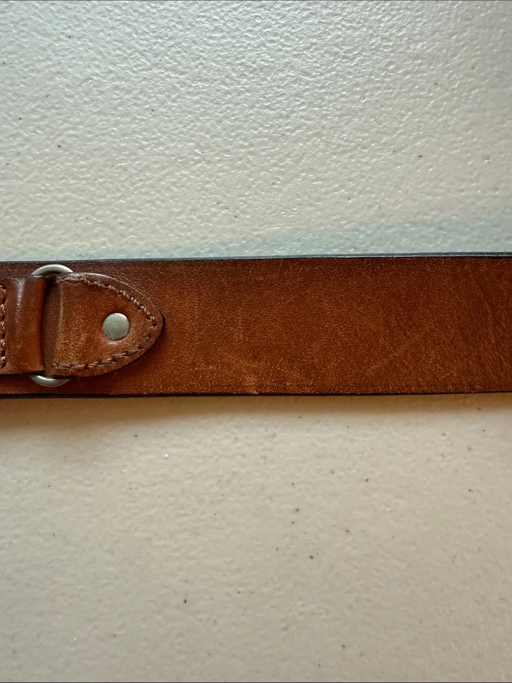 Lauren Ralph Lauren Women’s Classic Brown Leather Belt Silver Buckle Size 38